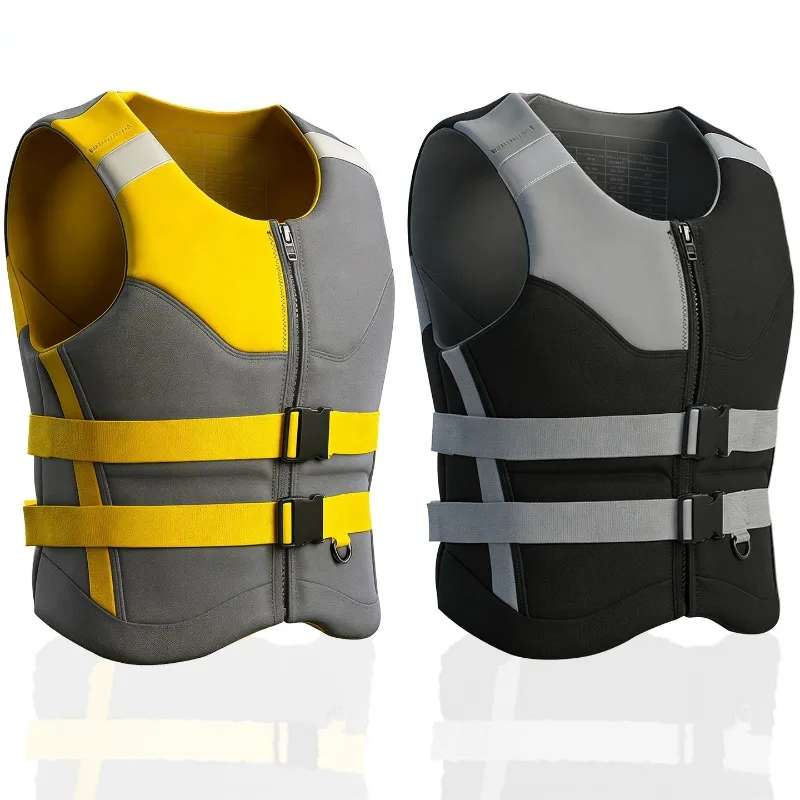 Adult Kids Buoyancy Vest High Float Waistcoat for Sea Fishing Surf Jet Ski Snorkeling Boat Water Auxiliary Safety Gear