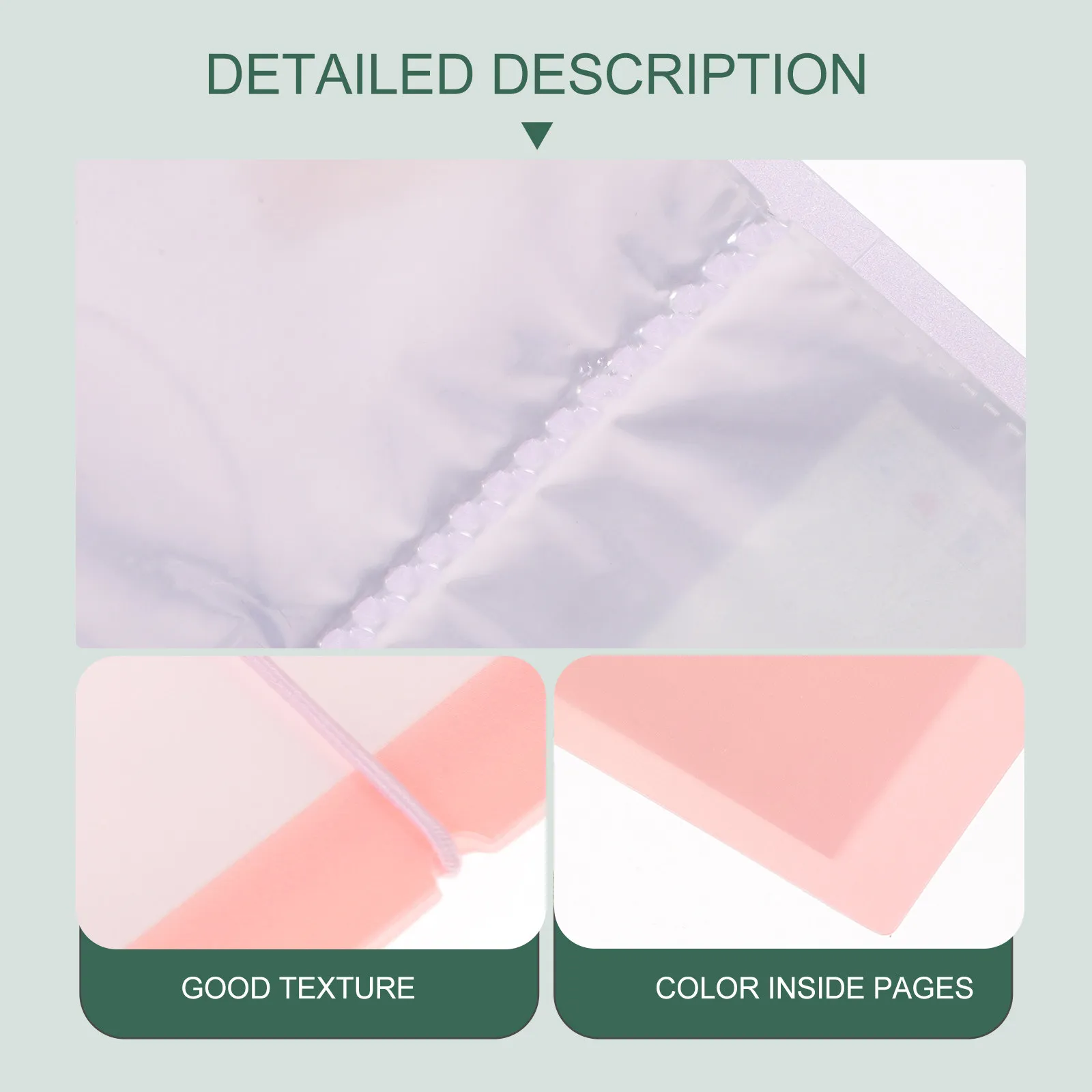 

Набор из 2-х альбомов для наклеек: прозрачные пластиковые, компактные, легко переносимые, для хранения и организации коллекций стикеров