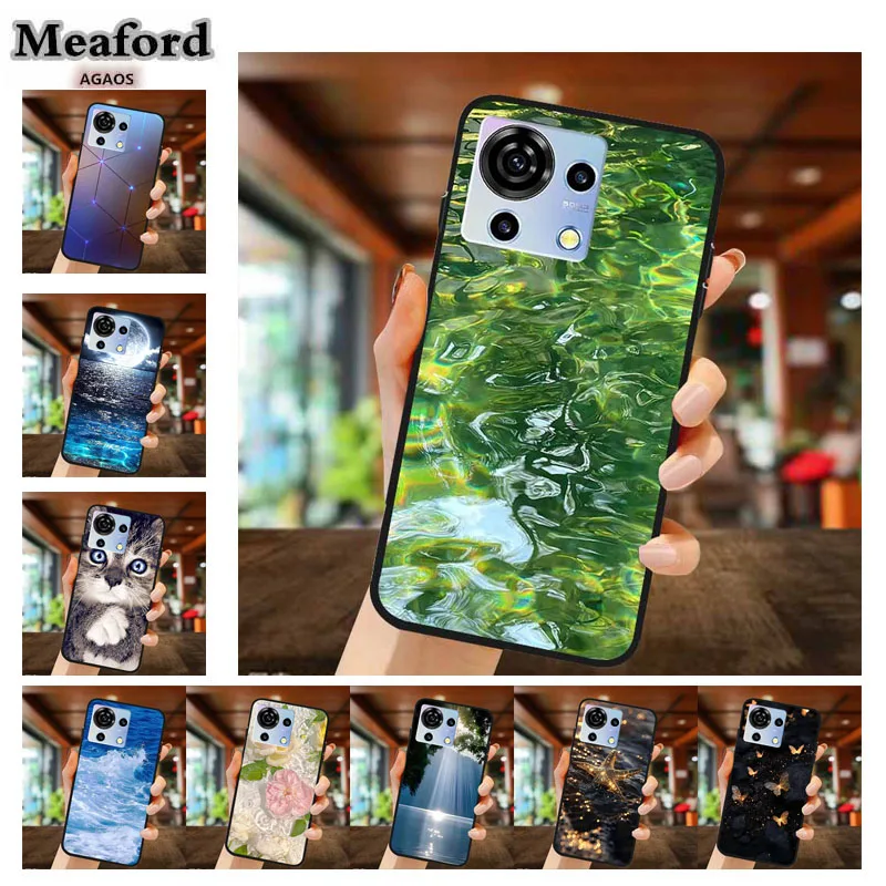Funda de teléfono Para ZTE Blade V50, cubierta suave de silicona TPU Para ZTE V50 Design V 50 Smart Black, carcasa de silicona Para lujo
