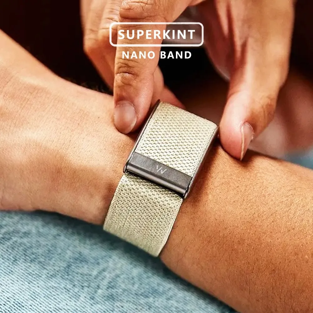 Nylon Elastic Strap For WHOOP 4.0 Metal U Buckle W Logo Design Replacement Wristband Sport Fitness Band