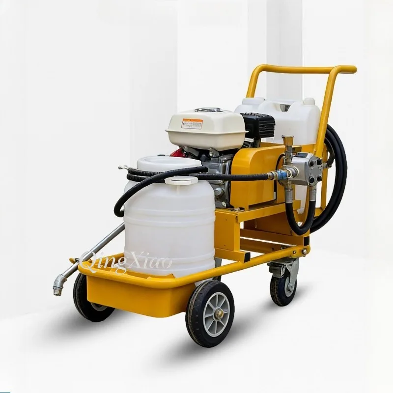Mini Hand Push Emulsified Asphalt Spreading Tool For Highway Pavement Daily Maintenance Road Bitumen Distribute Working Tools