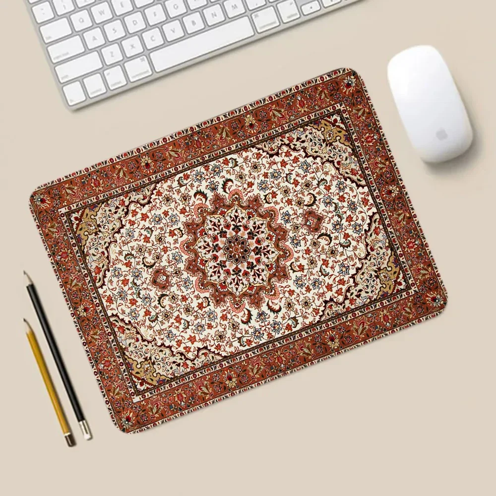 Persian Carpet Mysterious Mousepad Gamer Control Mat Gaming Speed Keyboard Pads Office Rubber Waterproof Non-slip Deskpad for PC