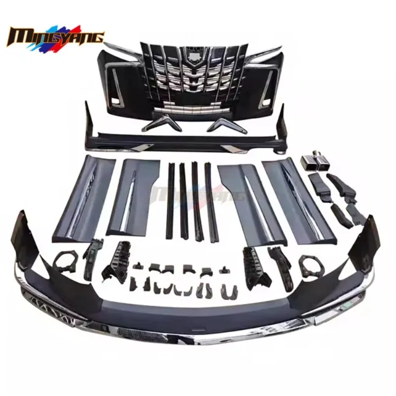 

Modification NEW ARRIVED SC Modellista Facelifts BODY KIT PP MATERIAL BUMPER for ALPHARD Bodykit 2018-ON
