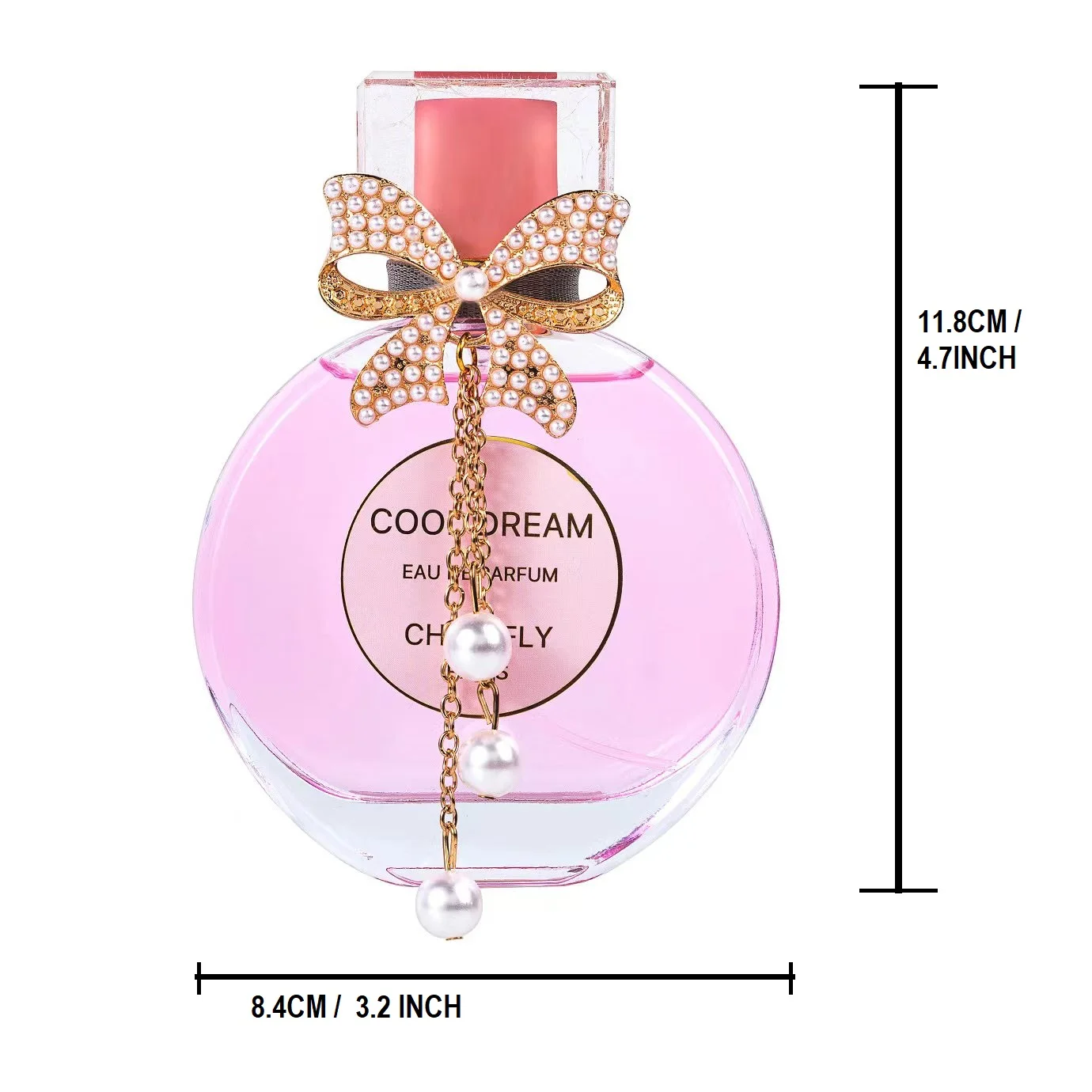 CHESSFLY COOL DREAM EADU DE PARFUM FOR WOMEN 3.4 FL.OZ  100ml INSPIRED BY  ROSE DES VENTS PERFUME