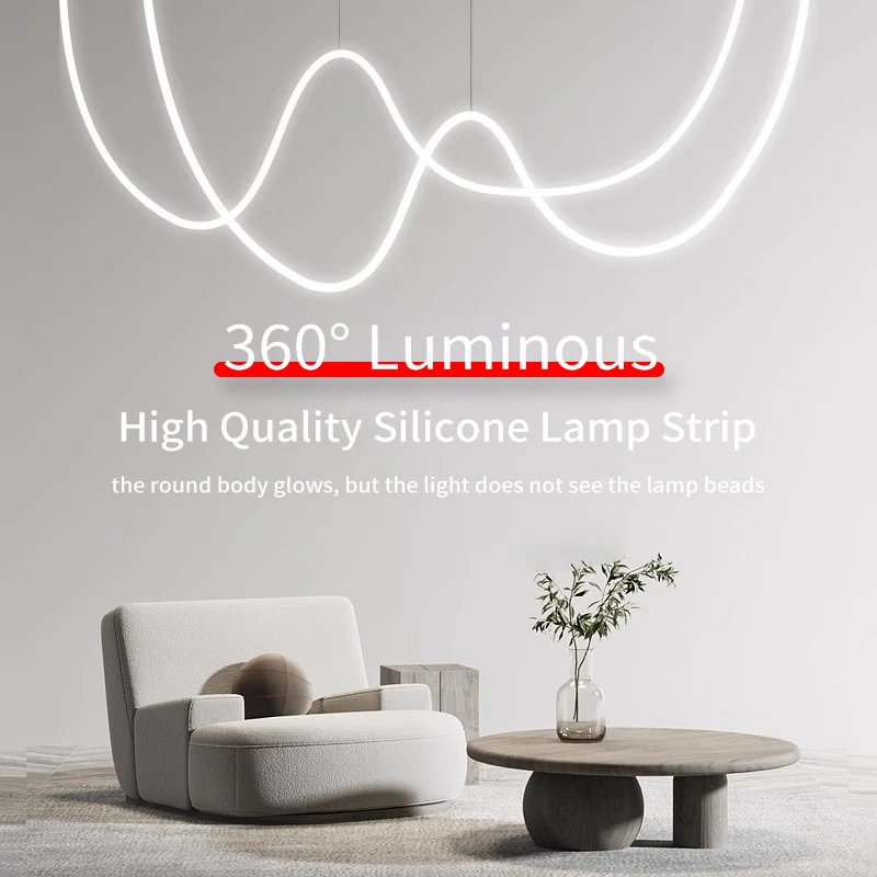 

360 Round Silica Gel IP67 Waterproof Led Strip Flexible Strip Light LED Neon Rope Tube Soft Lamp Tube WS2812B WS2811 SK6812