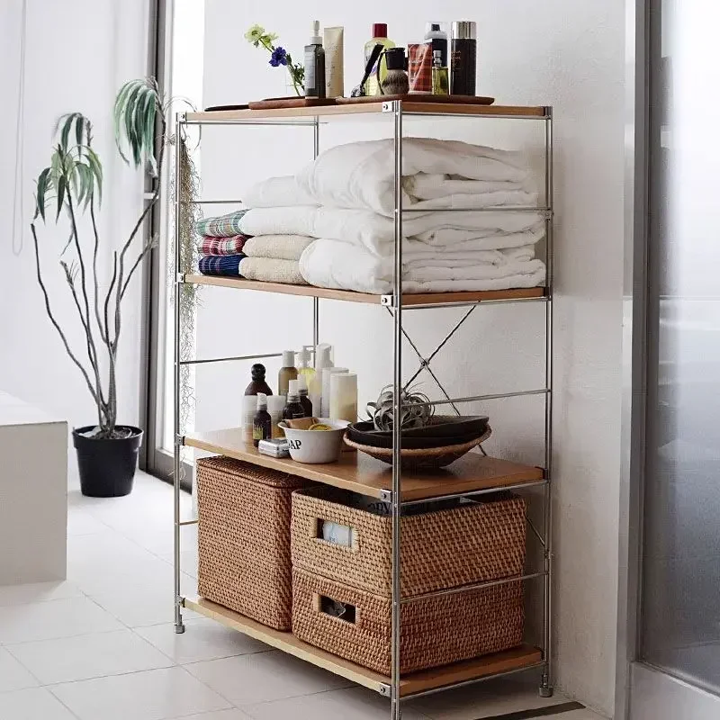 Kitchen storage rack, multi-layer combination storage rack, tableware storage rack, living room bookshelf combination rack