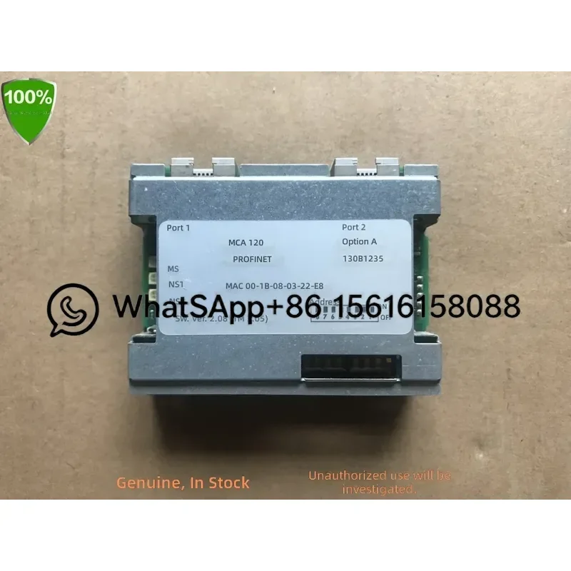 Danfoss Inverter Profinet Communication Module MCA120 130B1135 130B1235 VFD Drive Network Card PLC Industrial Automation