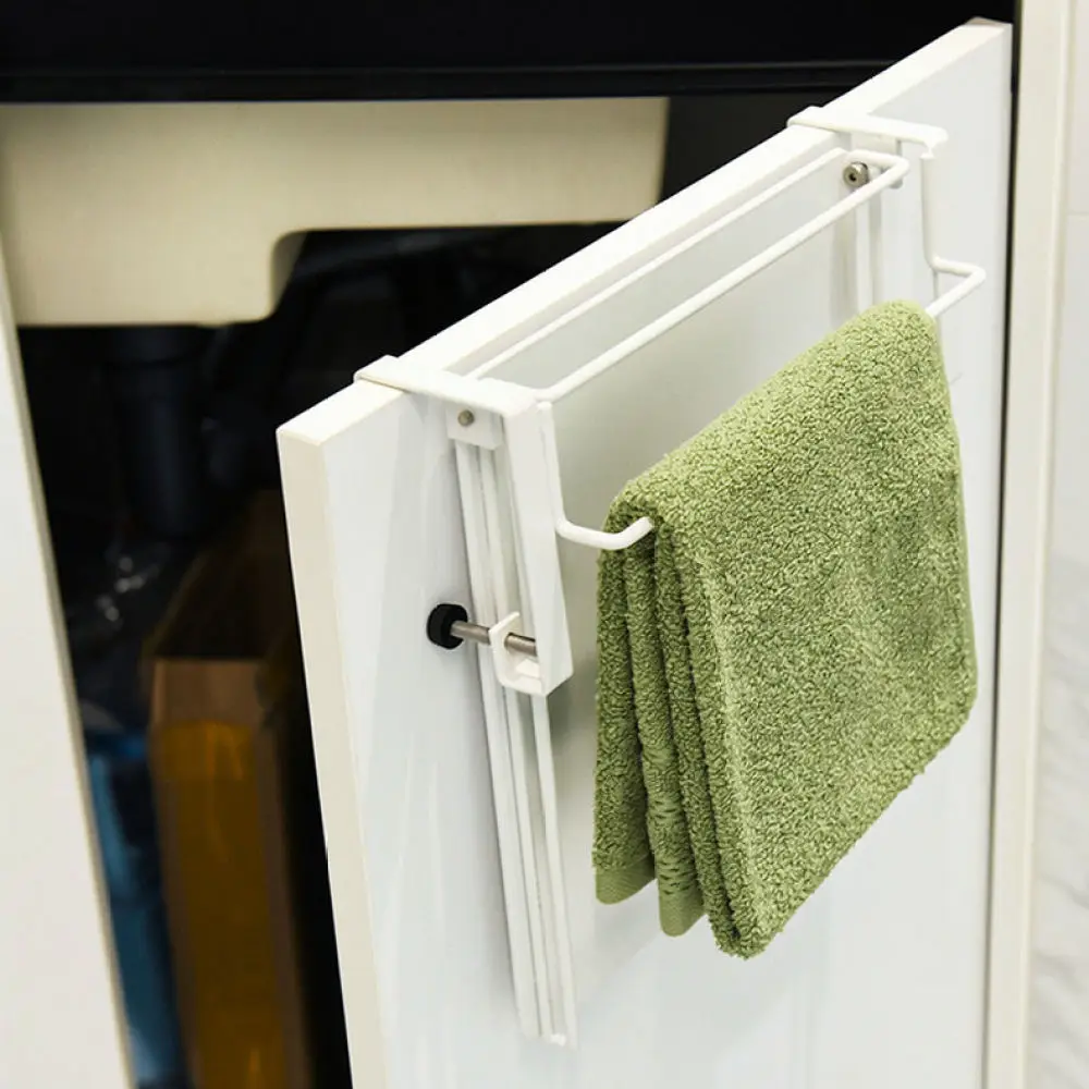 Foldable Kitchen Storage Rack Carbon Steel Cabinet Door Shelf Hanging Organizer Countertop Food Prep Assistant Tool