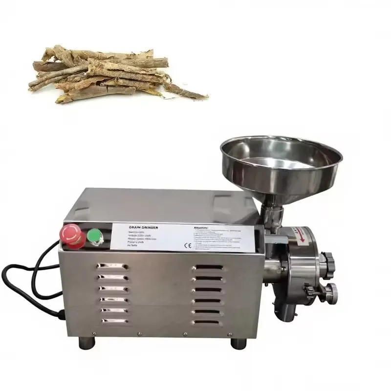 Commercial Wheat Flour Mill Grain Flour Processor for Home and Business Use High Efficiency Automatic Grinding Machine