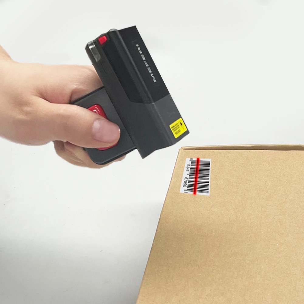 

MEFERI MS3000R BT WIFI Wireless 2D Ring Scanner Barcode Scanner Mini Wearable Scanner Finger Printer