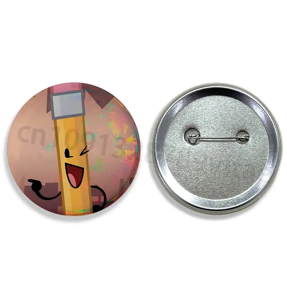 B-Battle for Dream I-Island BFDI 25mm 75mm 44mm 58mm 32m Brooches Badges Pins for Accessories
