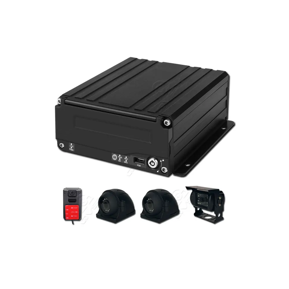

High Quality 4 Channel 1080P MDVR Mobile DVR With GPS 4G WIFI Mdvr Kit Dvr Mobile 3g Vehicle Security Mdvr