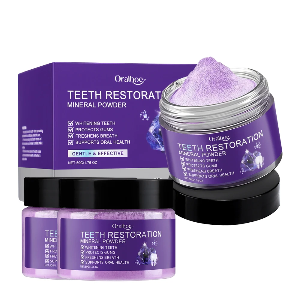 

50/150 г минеральный порошок для восстановления зубов, средство для удаления пятен, натуральный отбеливающий и глубокий порошок для ежедневного свежего дыхания, зубная паста