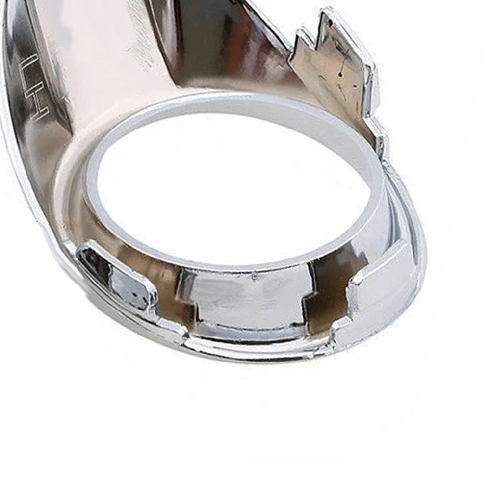 Front Left Bezel Fog Lamp Bezel For Daily Driving Use Direct Replacement Part Chrome Finish Design For Ford Fiesta 2008-2013