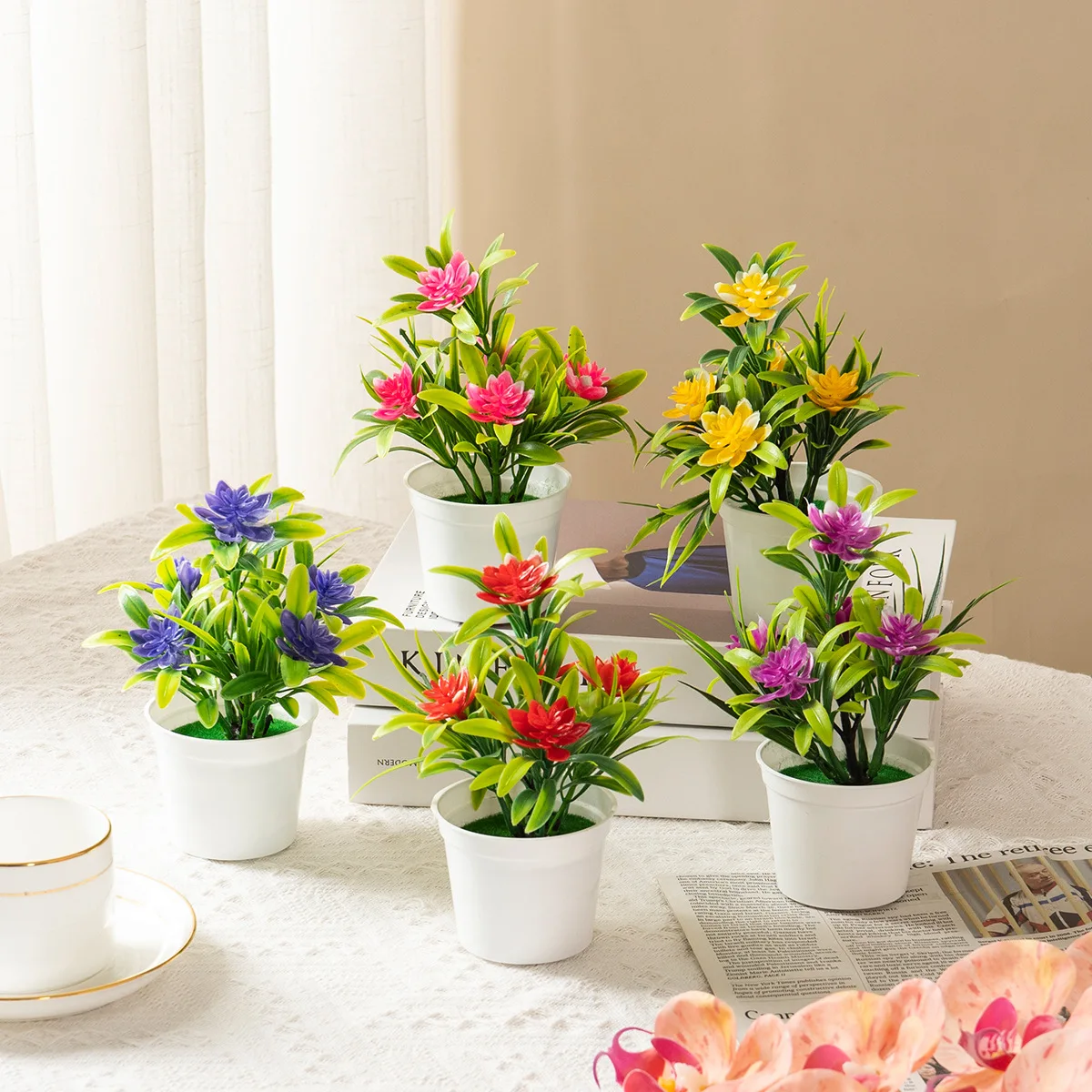 Flores Artificiais para Jardim - Bonsai Garden Festival avaliação e preço