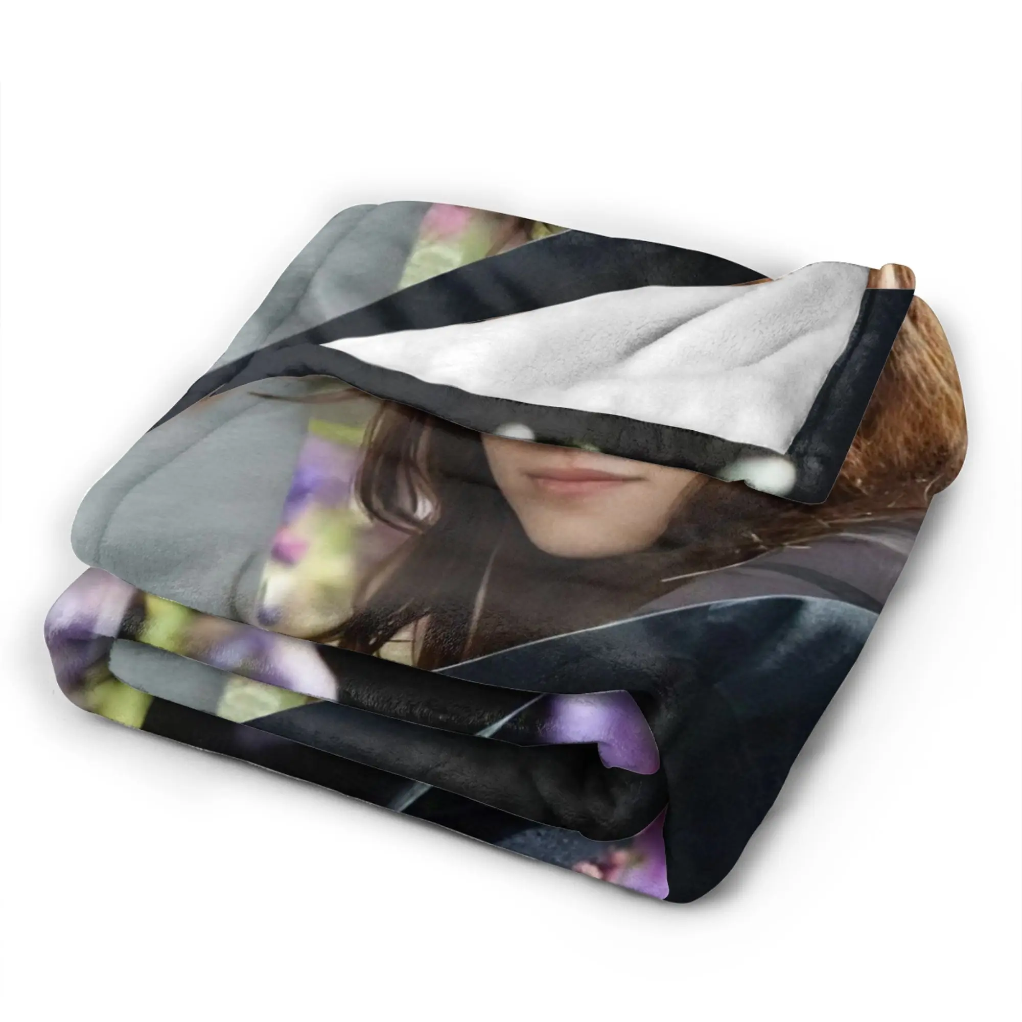 جاكوب البطانيات السوداء الشفق ساغا لينة مضحك أفخم رمي بطانية للطفل الأريكة السرير الفانيلا المفرش غطاء السرير