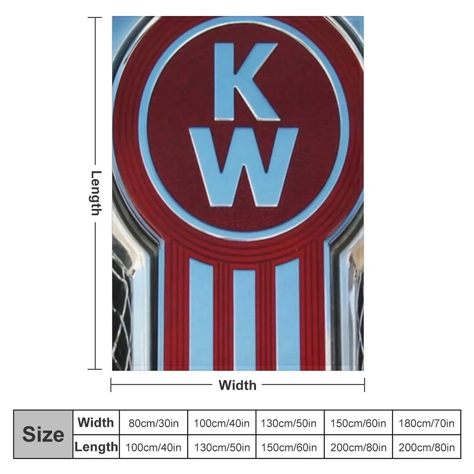 Kenworth emblems Throw Blanket Blankets Sofas Of Decoration wednesday Blankets