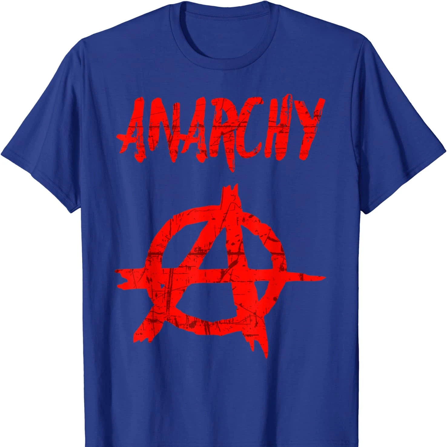 Anarchy Anarchist Symbol T Shirt. New 100% Cotton Short Sleeve O-Neck T-shirt Casual Mens Top