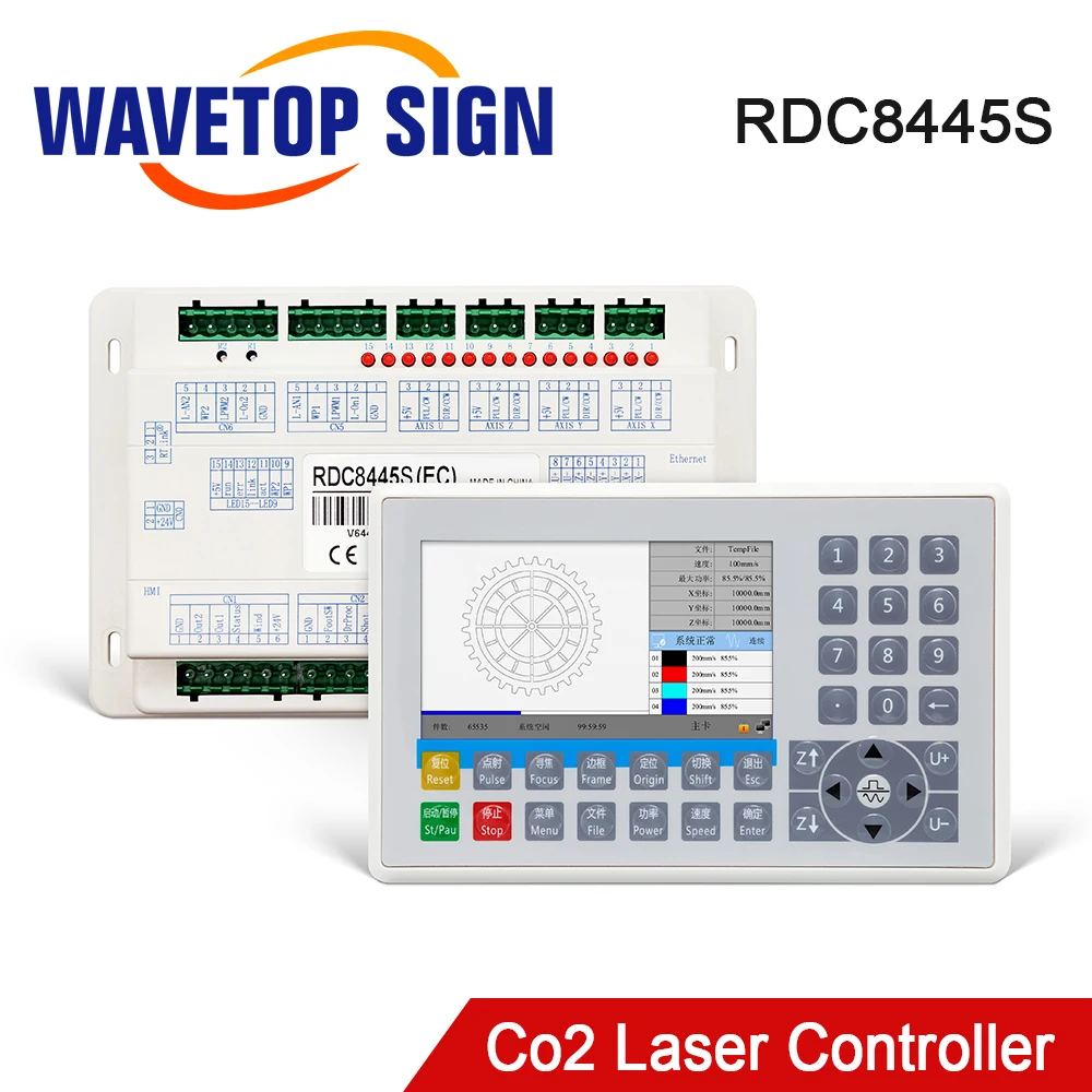 WaveTopSign Ruida RDC8445S Co2 Laser Controller for Co2 Laser Cutting and Engraving Machine