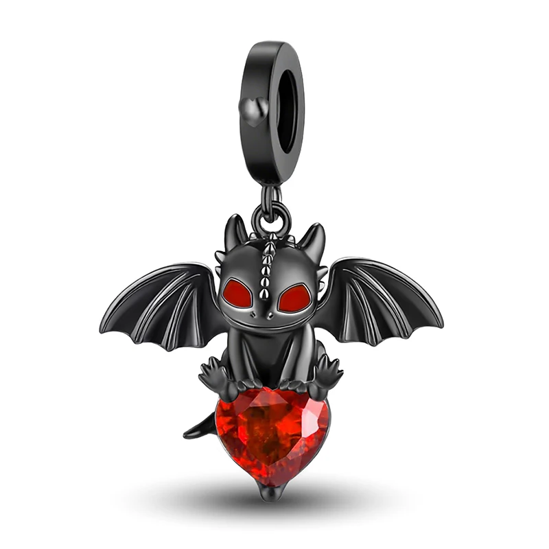 925 Silver Plated Phantom Halloween Pumpkin Charms Fit DIY Making Bracelet Bangle Gift High Quality Jewelry For Women