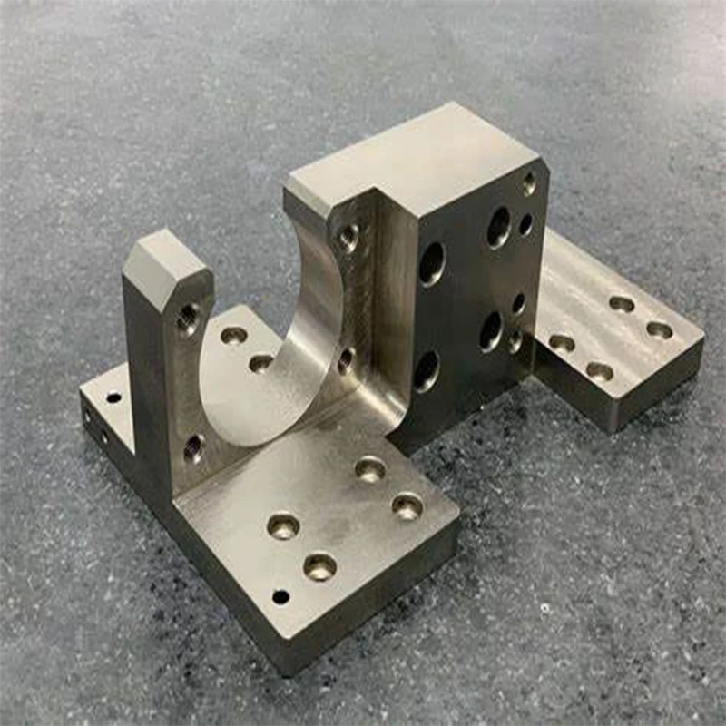 CNC machined stainless steel, aluminum alloy, corrosion-resistant material, multi-interface precision disc connector