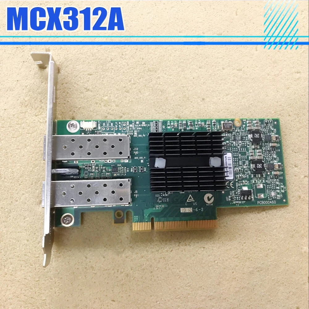 

For Mellanox ConnectX-3 00D9692 MCX312A 10G Dual Optical Port Card