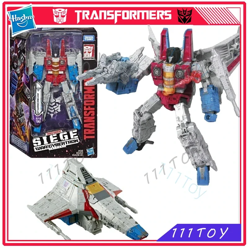 

In Stock Hasbro Transformers Classic Toys War for Cybertron Siege WFC-S24 Starscream Action Figure Robot Toy Collect Gift Hobbie