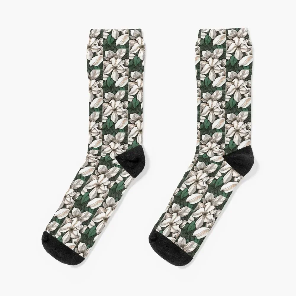 

Dogwood flowers Socks short hiphop New year's Socks Woman Men's