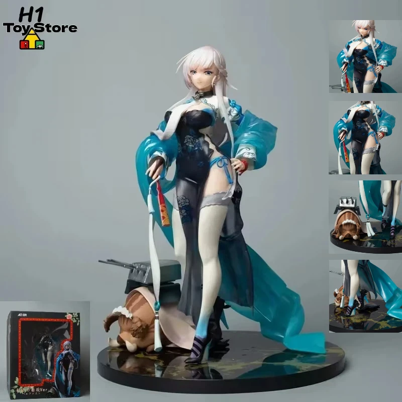

Anime Azur Lane Belfast The Rose Of The Clouds 1/7 Scale Model Standing Posture PVC Figure Boxed Collectible Decor