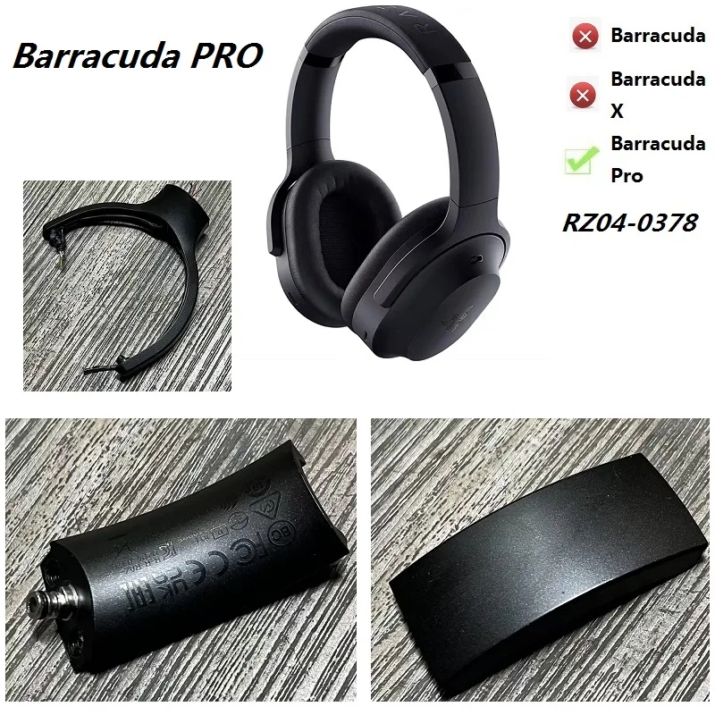 Razer Barracuda proワイヤレスヘッドセット用のオリジナルのスペア