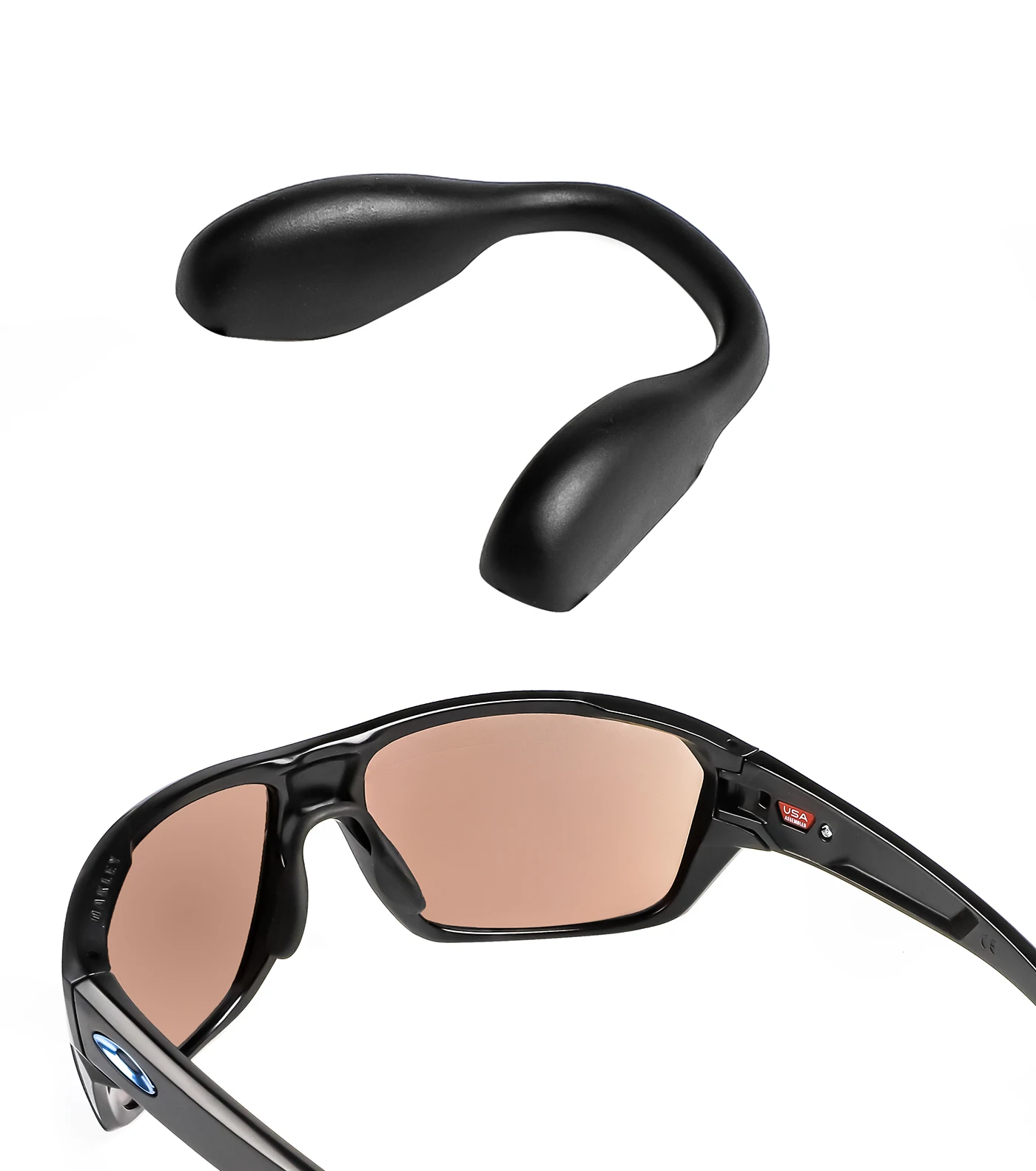 Almohadillas Nasales de Repuesto Antideslizantes para Oakley Crossrange Shield/Split Shot OO9416/Split Time OO4129/Targetline OO9397