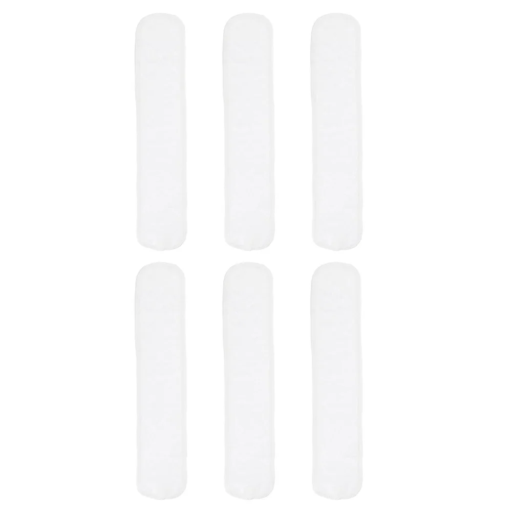 

6pcs Newborn Navel Belt Cotton Belly Band For Infant Umbilical Cord Protection Baby Belly Wrap Soft Breathable White