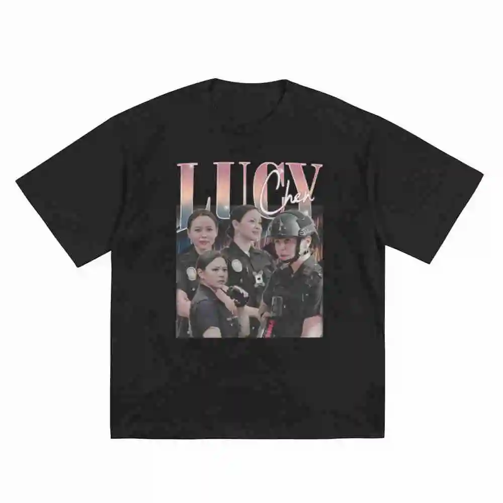 Lucy Chen Sweat Merch Hoodie Short Sleeve Tee 100% Cotton T-Shirt