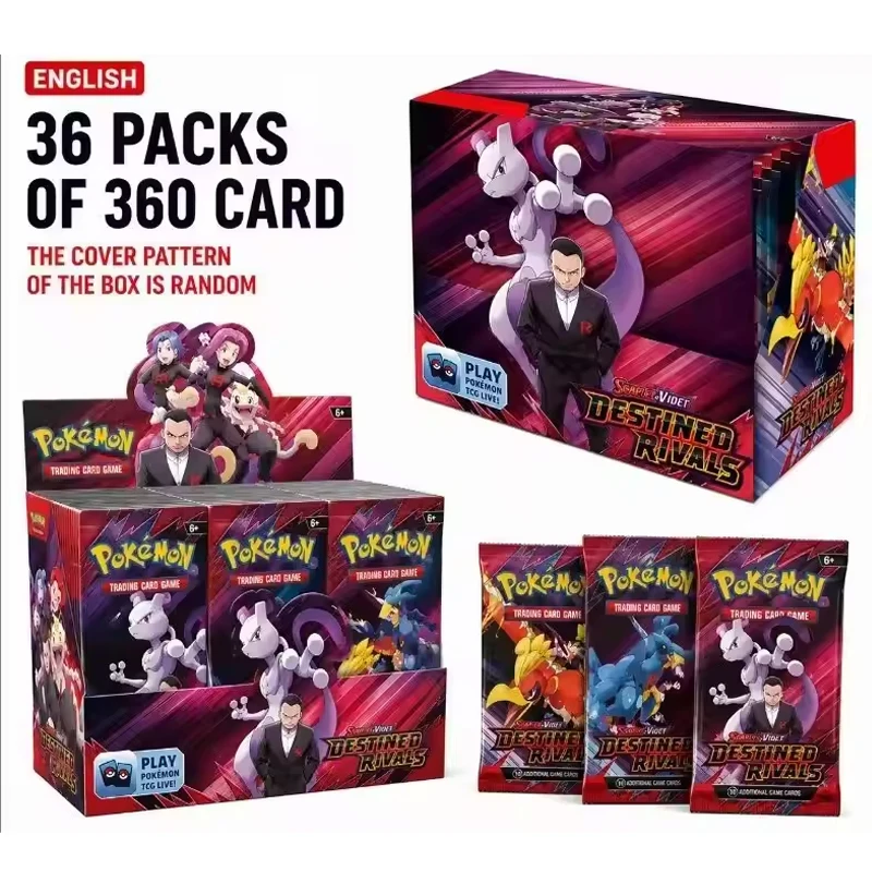 Table Game Trading Card Booster Pack Display Box Blind Pack Hobby Collection Rare Holo Cards For Card Game Fans And Collectors