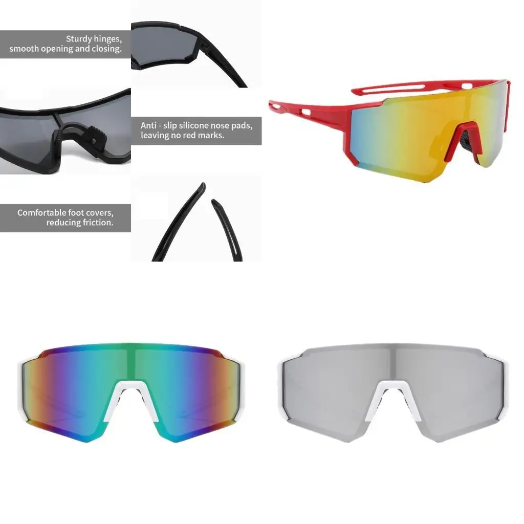 

R6FE Cycling Sun Glasses Bicycles Sunglasses Outdoor Windproof Sport Eyeglasses