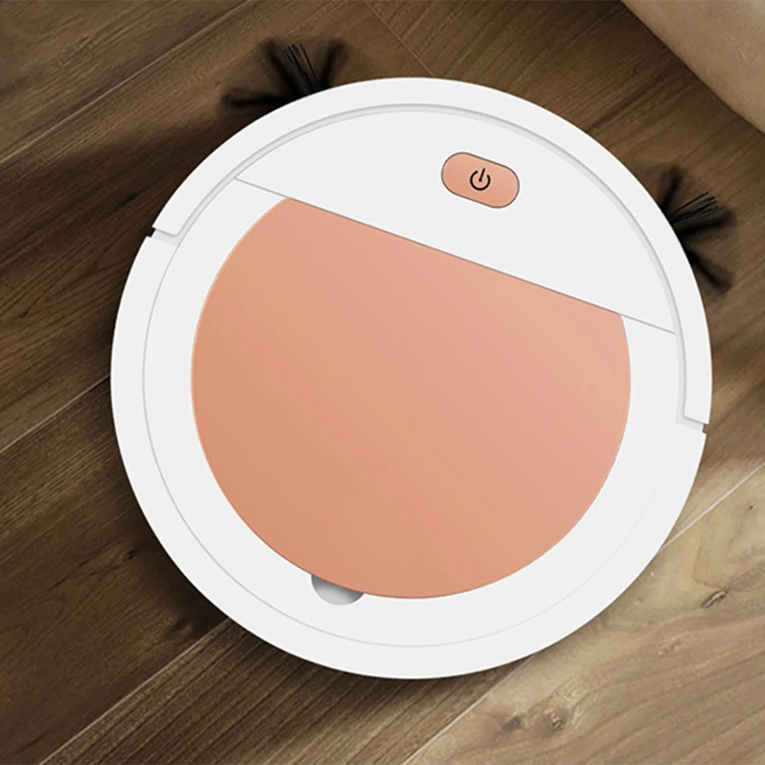 Smart Robot Vacuum Cleaner Strong Suction USB Charging Cleaning Hard Floor and Carpet Smart Sweeper for All Hard Floor A