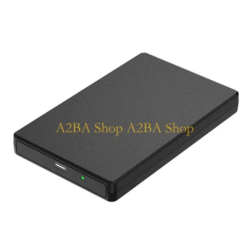 A2BA 2.5Inch Storage Enclosure with Toolless Slide Cover, Hard Drive Case for Daily