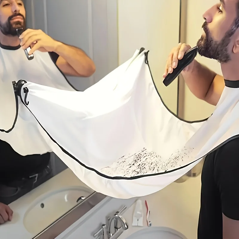 

Premium Leak-Proof Men's Shaving Apron -Adjustable Barber-grade Beard Wrap for Precise Trimming,stylish and Sophisticated Design