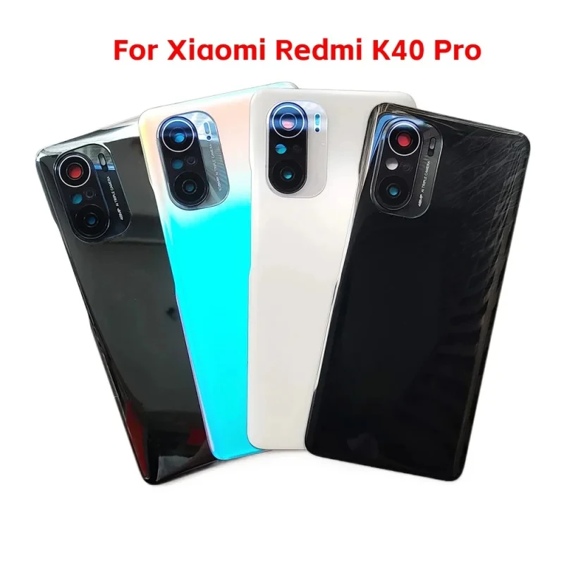 

Back Glass Cover For Xiaomi Redmi K40 Pro , Back Door Replacement Hard Battery Case, Rear Housing Cover