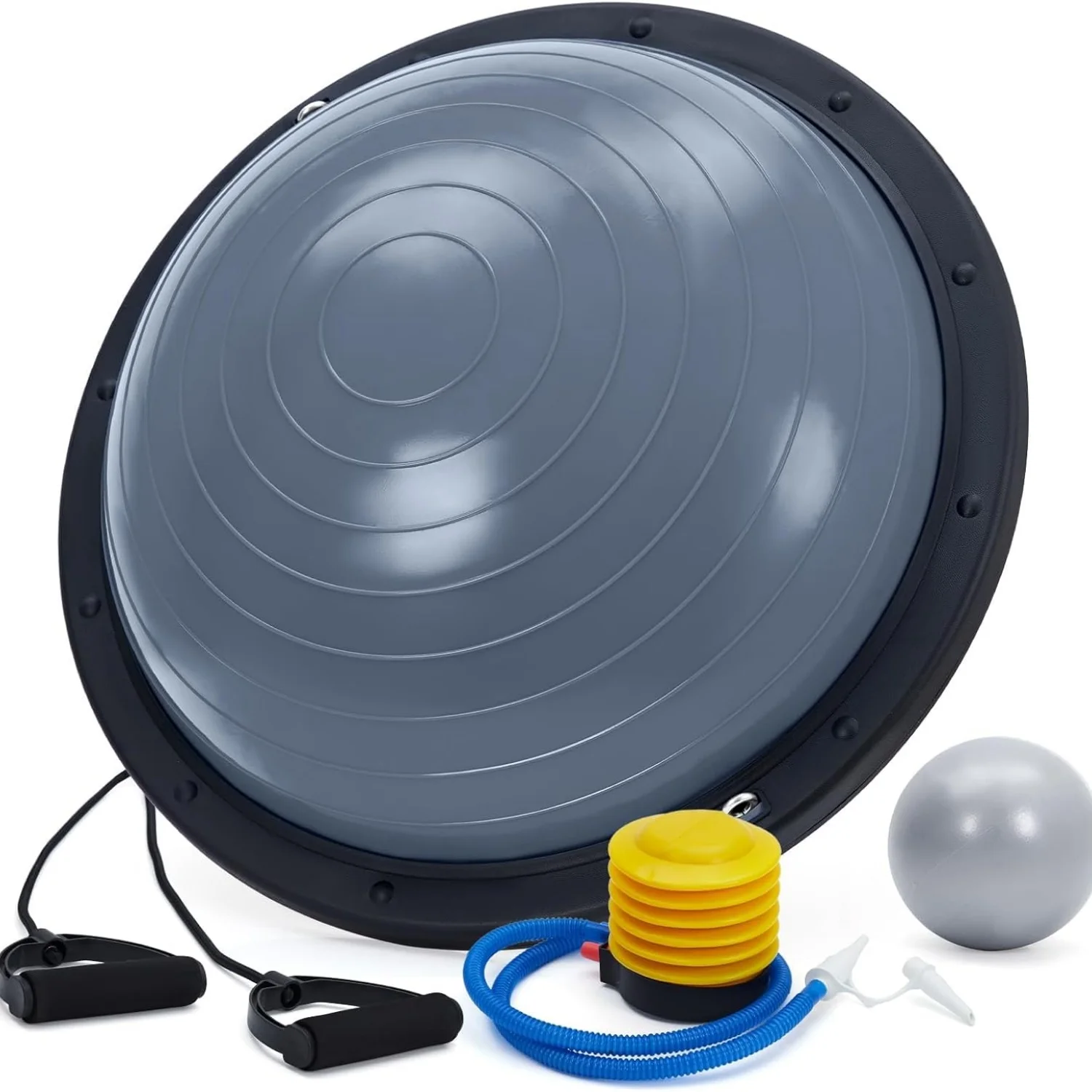 Image of Balance-Ball-Trainer halbrund Ø 63.5 × 22 cm – instabiles Training für Rumpf & Koordination