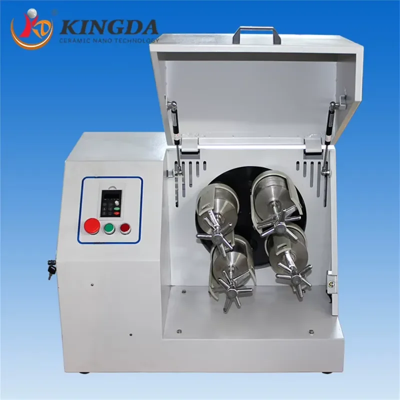 i 1L Laboratory Horizontal Planetary Ball Mill Machine for Ultrafine Powder Processing and Nano Material Research
