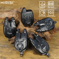 Hirisi Waterproof Carp Fishing Alarm Set Wireless Bite Alarm 1+4 Set Control Bite Indicator S9 Fishing Accessories