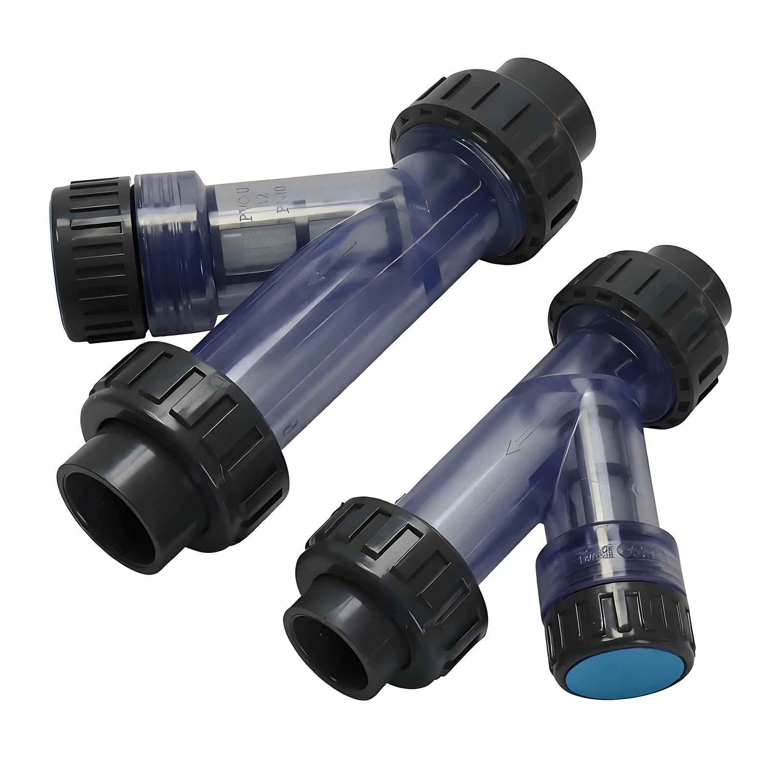 20 Mesh Filter Socket Type Water Filter Transparent Garden Irrigation Filter DN25 DN20 DN15 Fitting Garden irrigation water tank