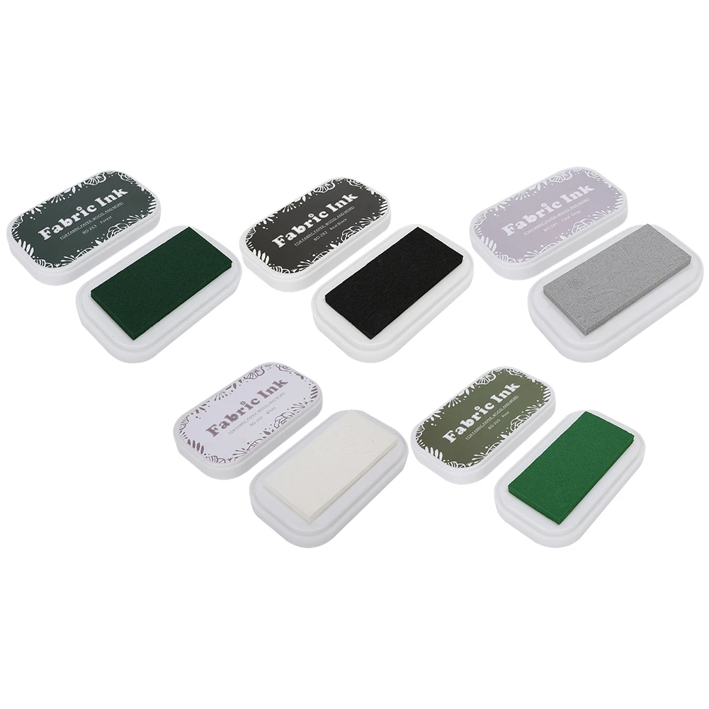 Colored Ink Pad DIY Accessories Stamp Ink Pad   Sponge Colored Ink Pad DIY Accessories for Rubber Stamp Paper Cloth view 4