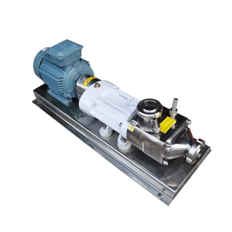 Stainless Steel Food Grade Electric Twin Screw Pump
