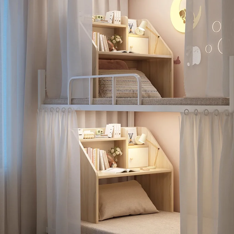 

Bed Computer Desk College Student Dormitory Artifact Desk Dormitory Upper and Lower Bunk Learning Writing Table