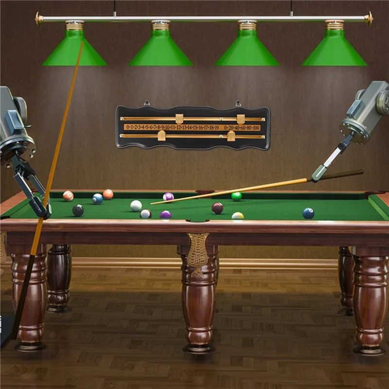 

Табло RTENTE-Billiards Настенное табло Табло для снукера Международное пятновое деревянное табло