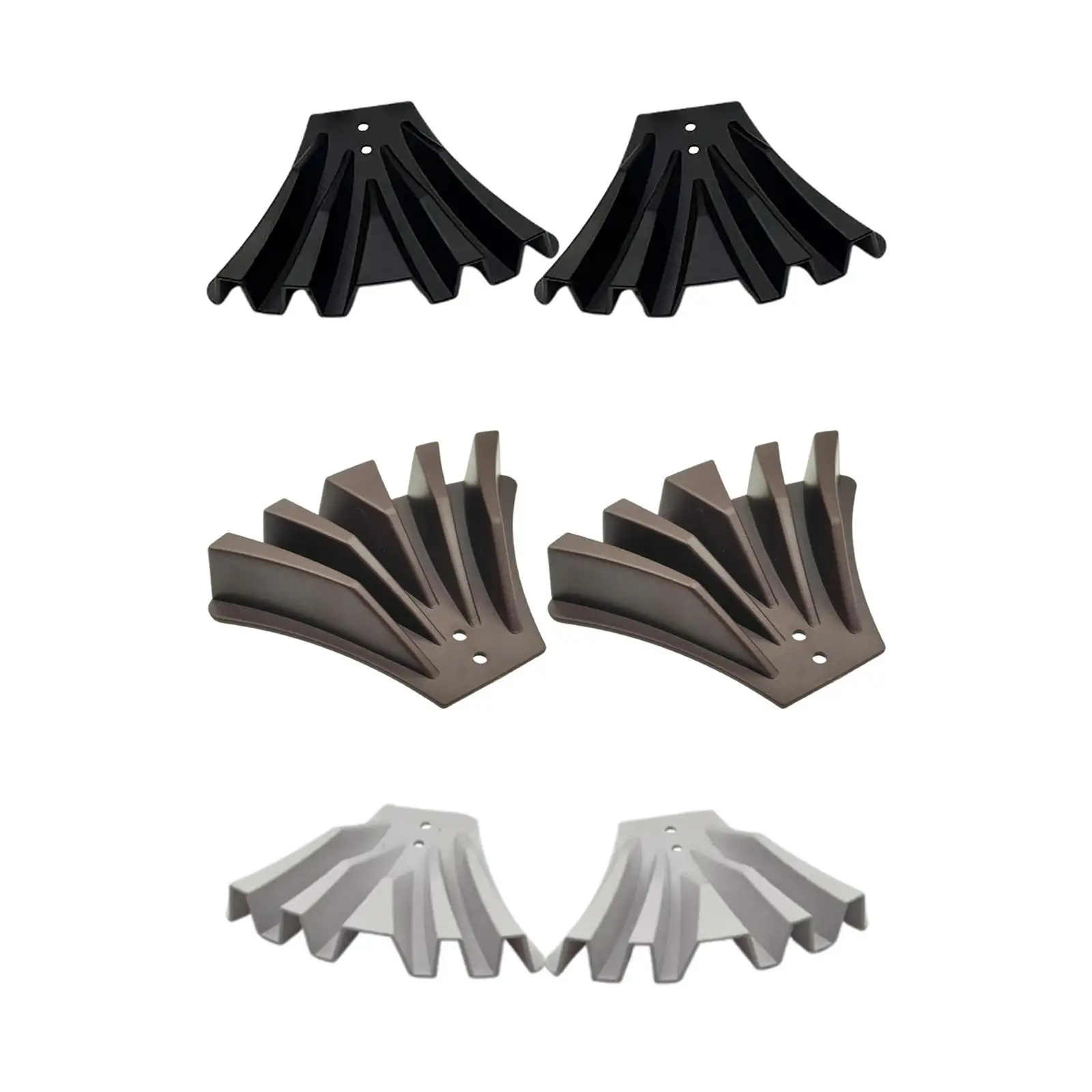 

2x Gutter Downspout Diverters Rainwater Dispersal Extensions for Garden Yard