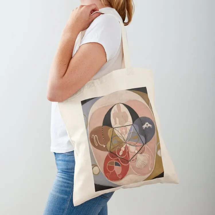 

Hilma af Klint Evolution, No. 14, Group VI Tote Bag Reusable bags bags woman 2025 tote bag woman hand bag