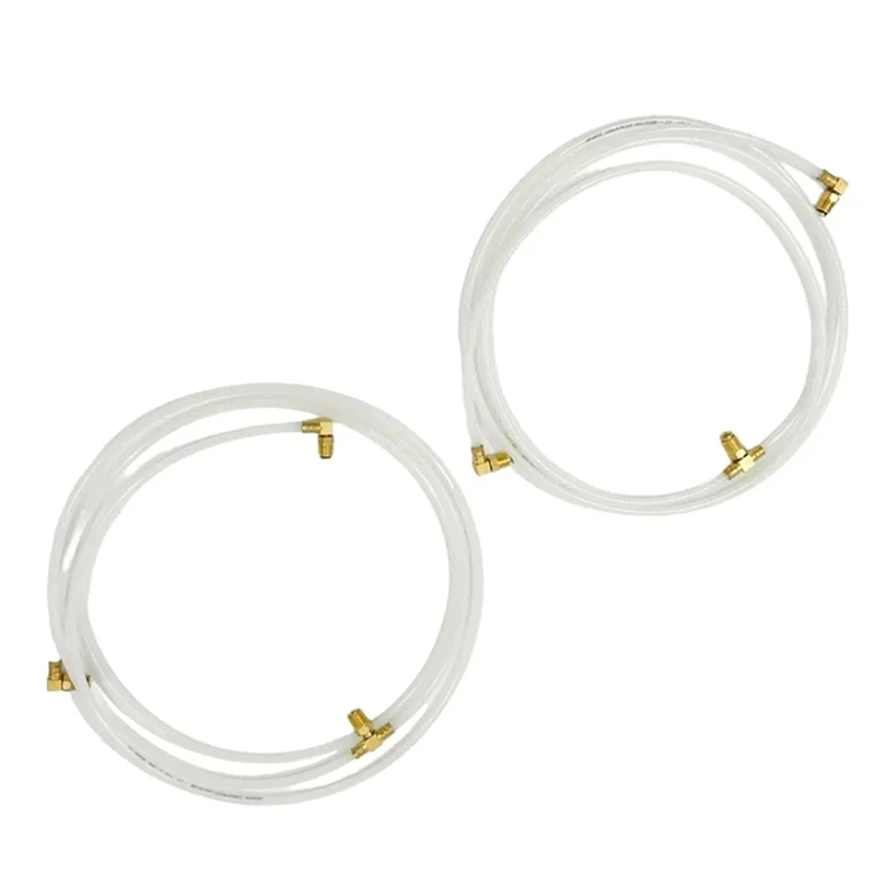 1Pair Convertible Top Hydraulic Fluid Hose Lines Pair Hoses Ho-White-Set For Ford Fairlane Parts